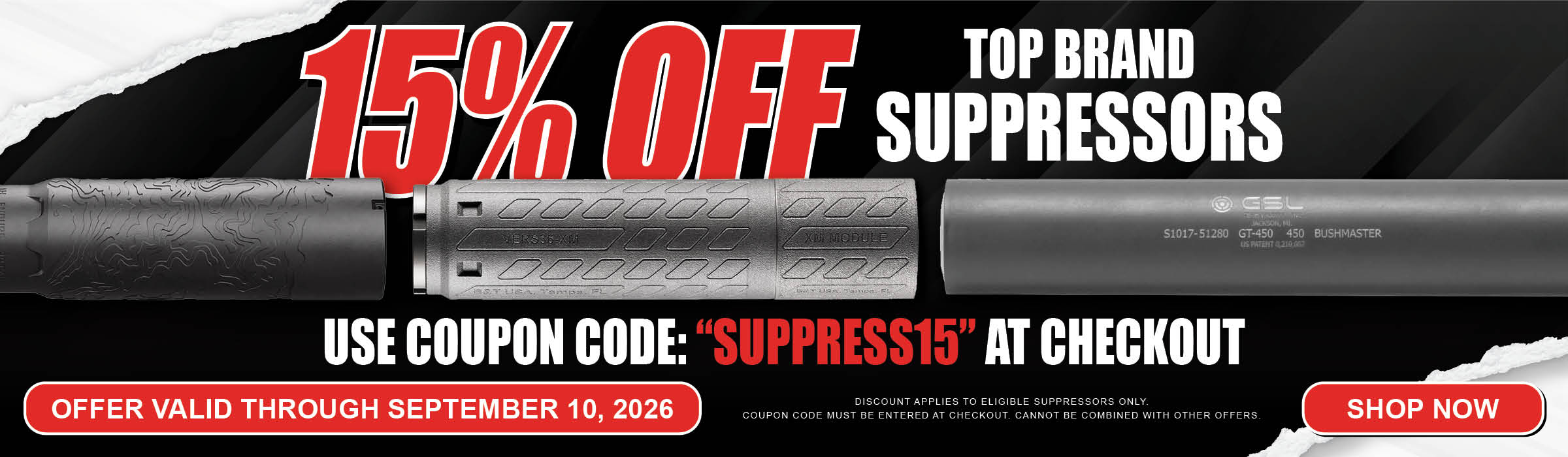 Top Brand Suppressors Sale